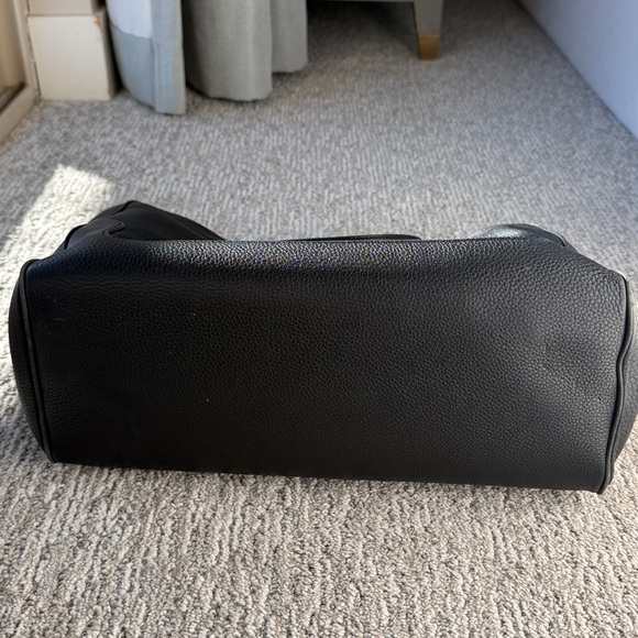 [Tory Burch] Black Leather Tote - Picture 5 of 5